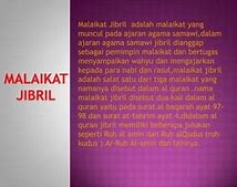 Julukan Dari Malaikat Jibril Adalah